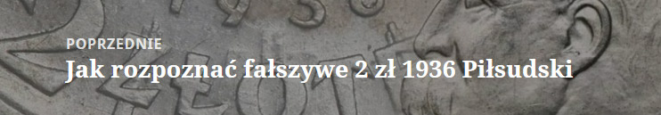 Jak rozpoznać fałszywe 2 złote 1936 z Józefem Piłsudskim